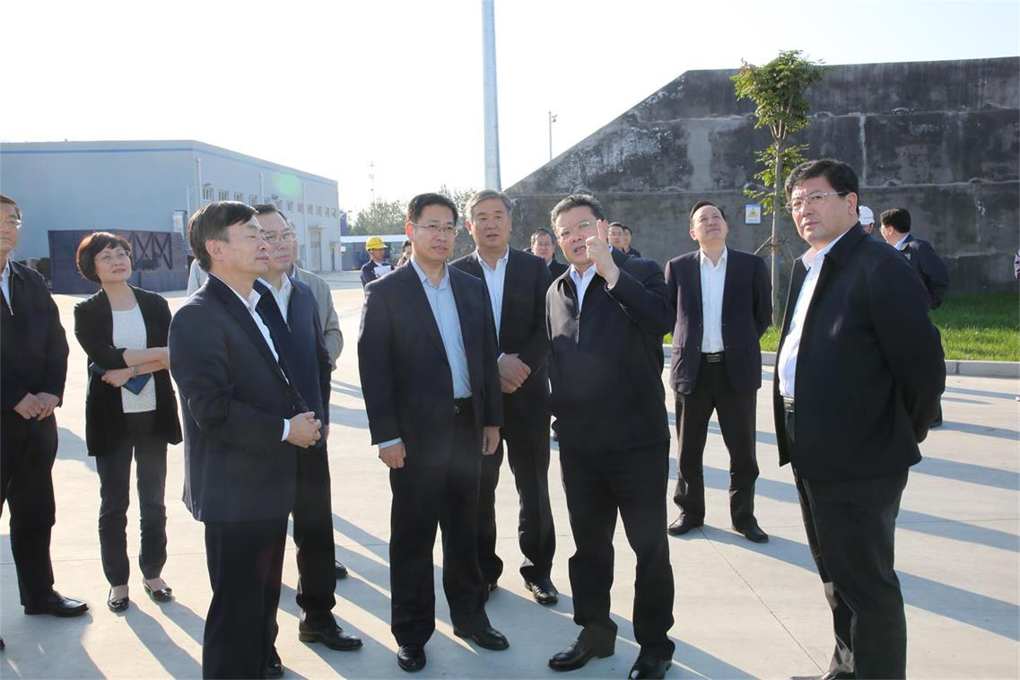 市委副書記、市長孟凡利考察平度南村大型秸稈生物天然氣項目